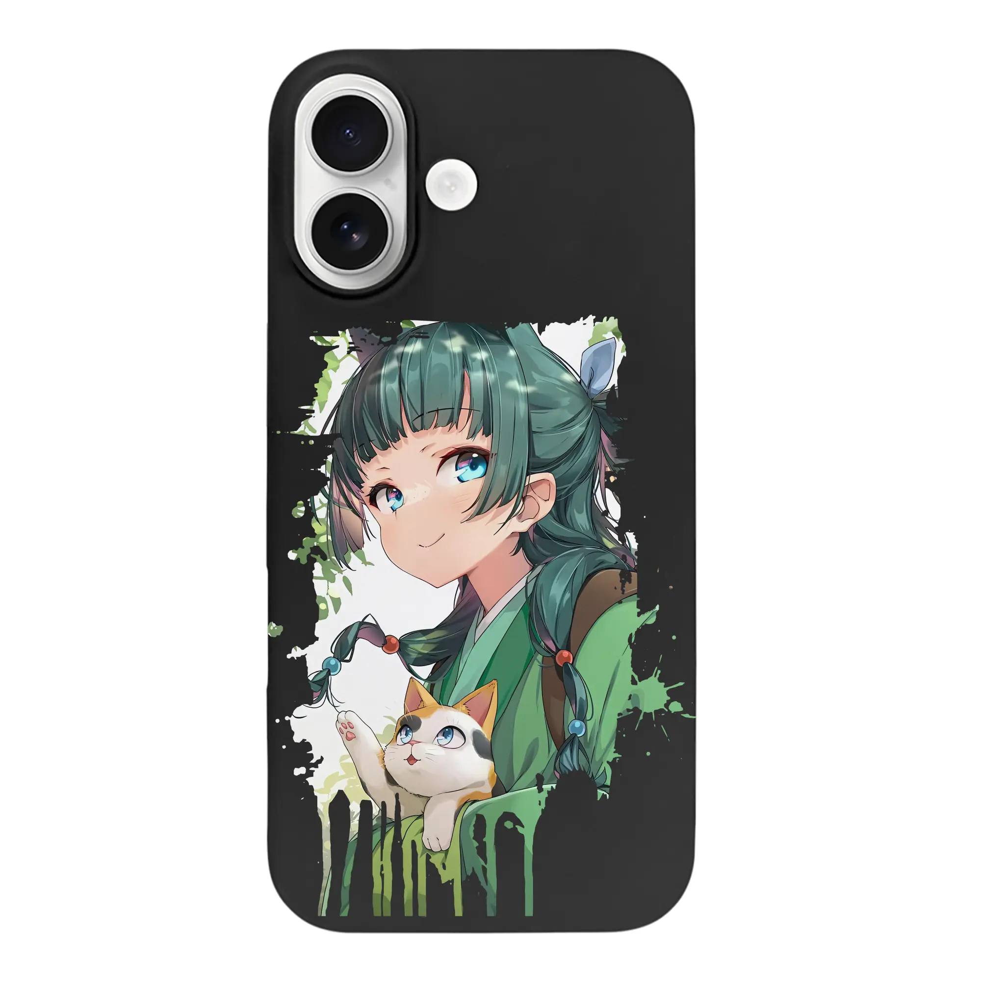 薬屋のひとりごと グッズ,猫猫 - iPhone 17 シリーズ シリコンケース 薄型 耐衝撃 指紋防止 ソフトタッチカバー 精密フィット 傷防止 保護ケース iPhone 17/17 Air/17 Pro/17 Pro Max 対応